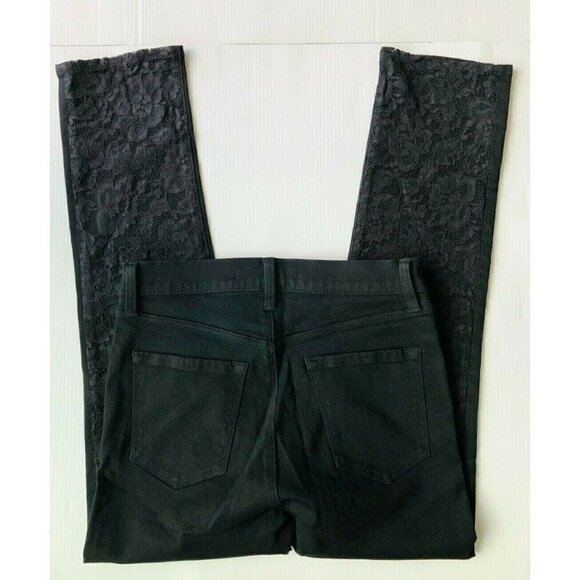 J BRAND Women's Ruby High Rise Stargazer Black Jeans Size 26 JB002066 - Picture 3 of 12